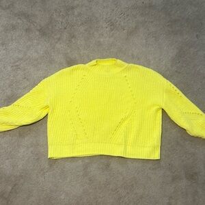 Yellow sweater